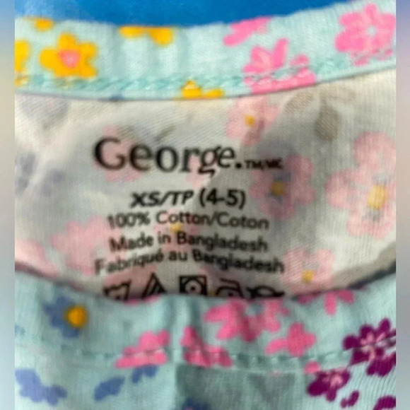 George  - Toddler Floral Sun Dress - Size 4-5 - Picture 2 of 3